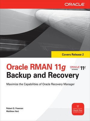 cover image of Oracle RMAN 11g Backup and Recovery
